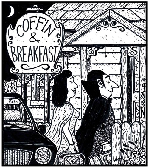 Coffin & Breakfast.