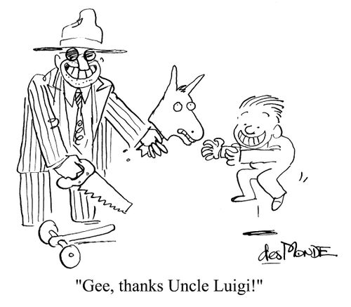 'Gee, thanks Uncle Luigi!'