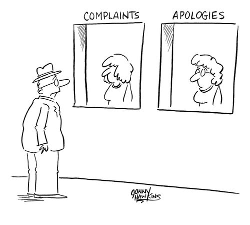 Complaints - Apologies