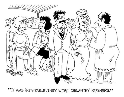 "It was inevitable they were chemistry partners."