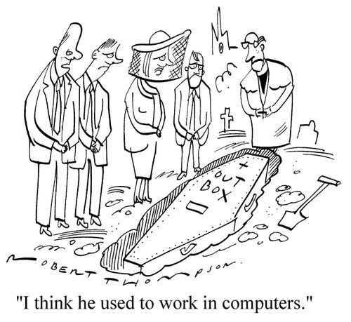 Out Box - "I think he used to work in computers."