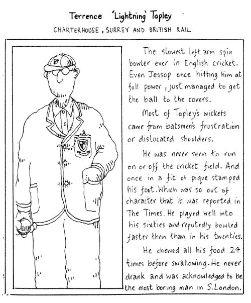 Terence 'Lightning' Topley-personal description