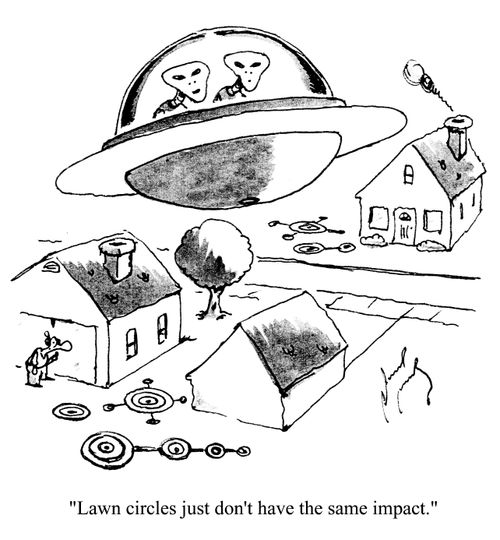 'Lawn circles just don't have the same impact.'