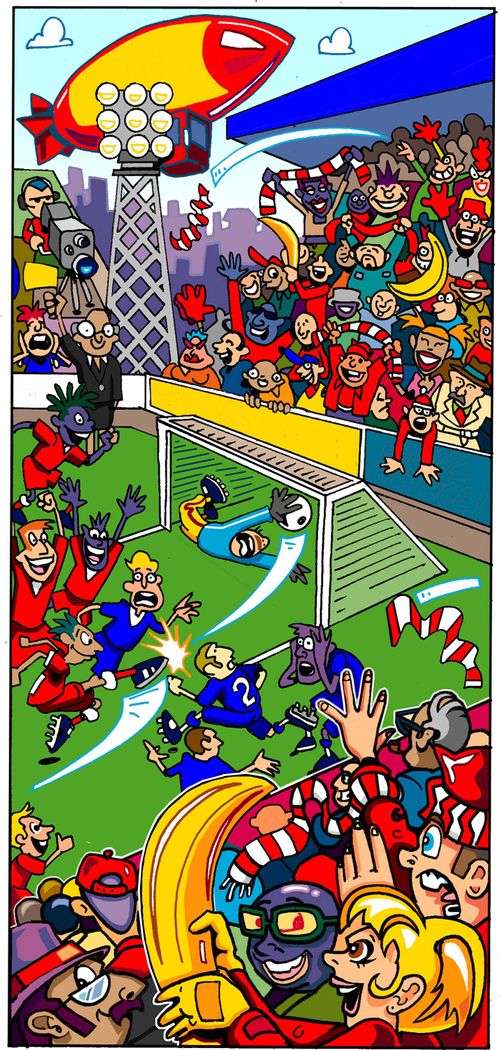 Soccer Match.