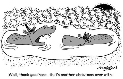 'well, thank goodness...that's another christmas over with.'