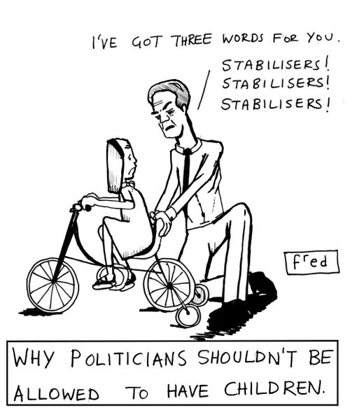 Why politicians shouldn't be allowed to have children.