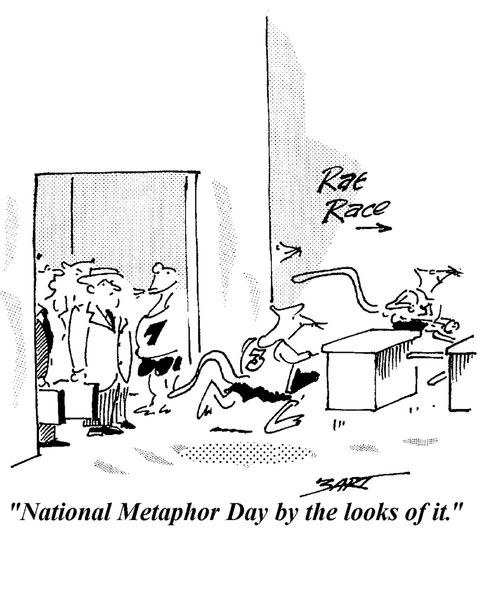 "National Metaphor Day by the looks of it."