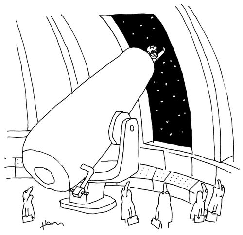 Man Tries Use Telescope In Observatory As Cannon.