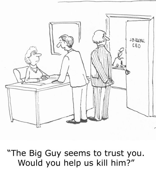 'The Big Guy seems to trust him. Would you help us kill him?'