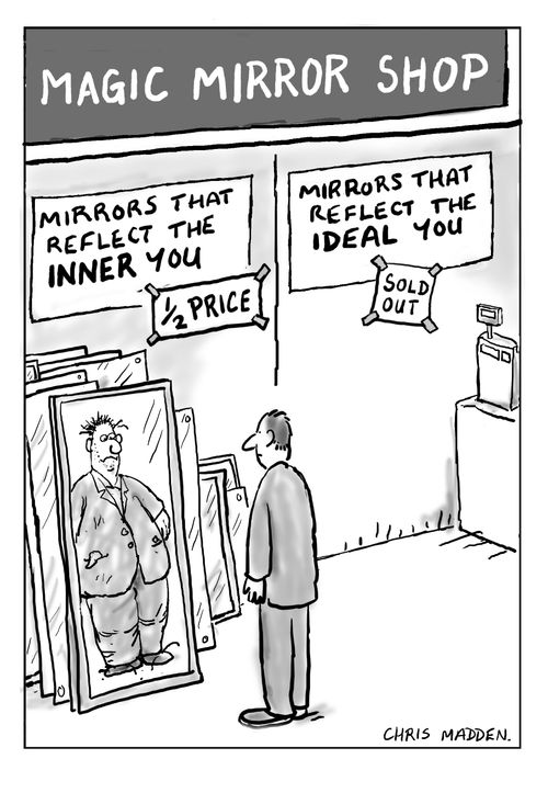 Magic Mirror Shop: Mirrors that reflects the inner you.