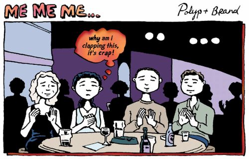 Why am I clapping, it's cr*p!