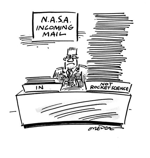 Nasa Incoming Mail.
