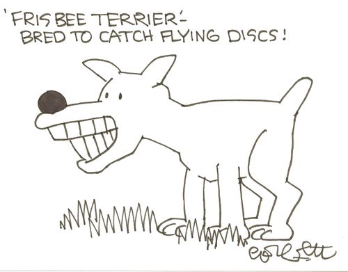 Frisbee Terrier.