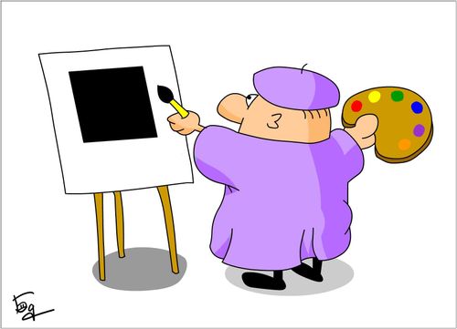 Colour palette for the black rectangle.