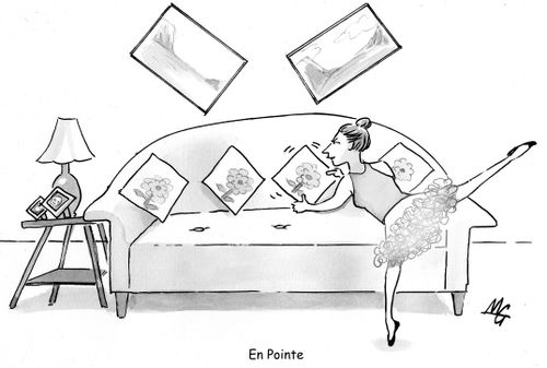 En Pointe.