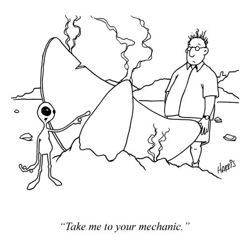 'Take me to your mechanic.'