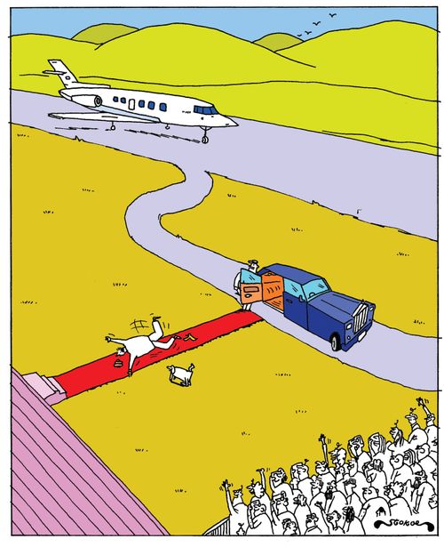 Red carpet treatment