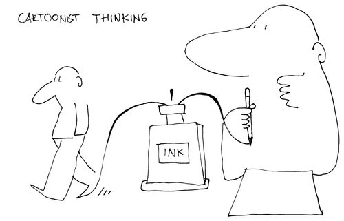 'Cartoonist Thinking'