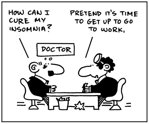 'How can I cure my insomnia?'