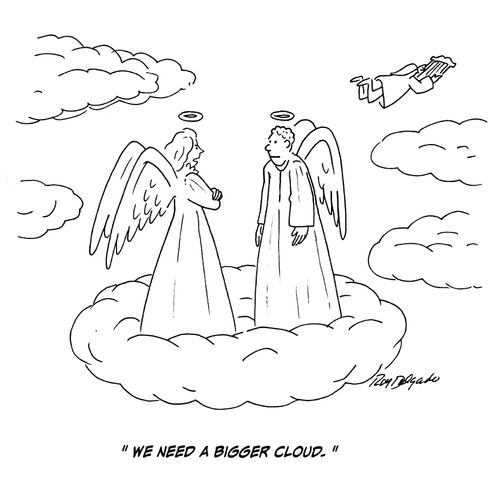 'We need a bigger cloud.'