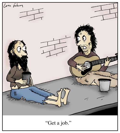 'Get a job.'