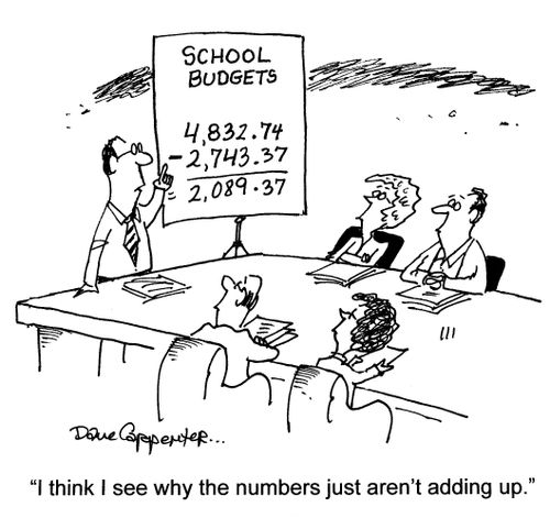 'I think I see why the numbers just aren't adding up.'