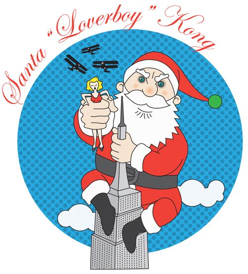 Santa 'Loverboy' Kong