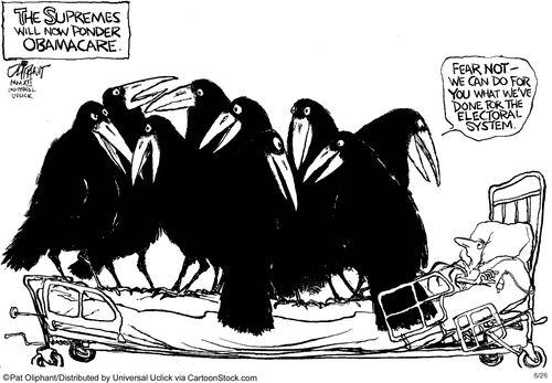 The Supremes will now ponder Obamacare.