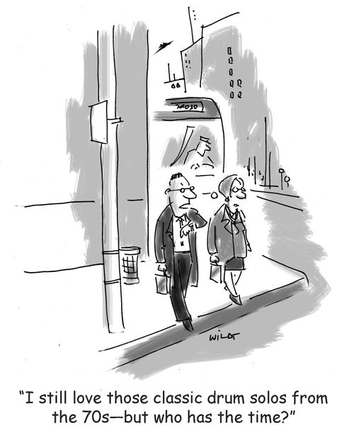 'I still love those classic solos from the 70s - but who has the time?'