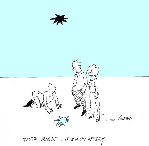 You're right... it is a bit of sky.