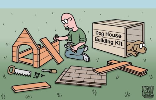 Dog House Building Kit