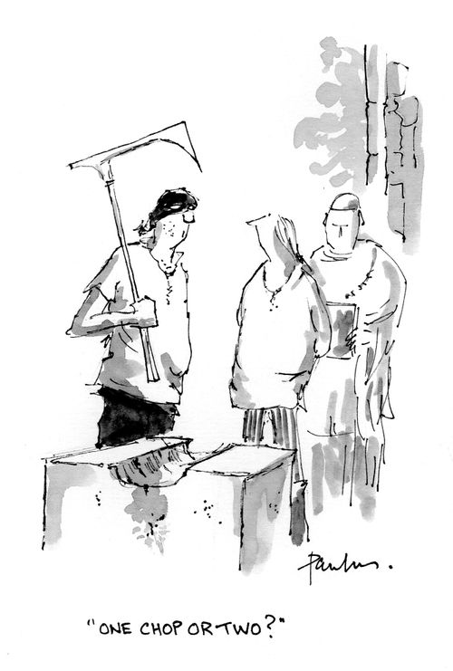 'One chop or two?'