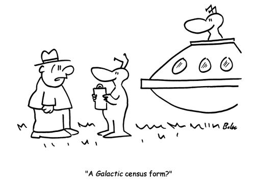 'A Galactic census form?'