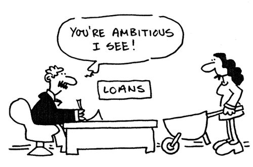 'You're ambitious I see!'
