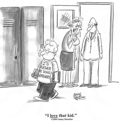 I love that kid.