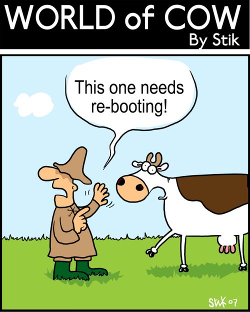 This one needs re-booting!