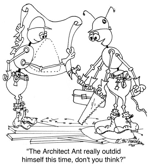 'The Architect Ant really outdid himself this time, don't you think?'