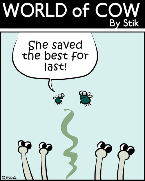 'She saved the best for last!'
