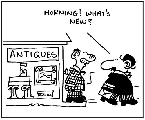 'Morning, what's new?'