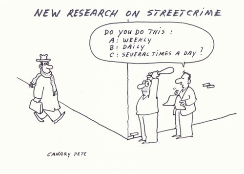 New research on streetcrime
