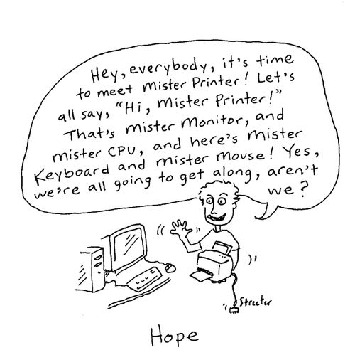 Meet Mister Printer!