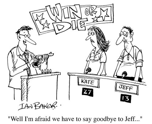 Win or Die - "Well I'm afraid we have to say goodbye to Jeff..."