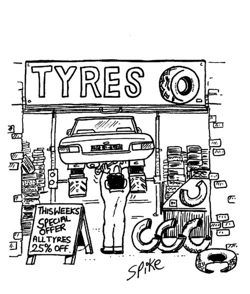 Tyre fitter.