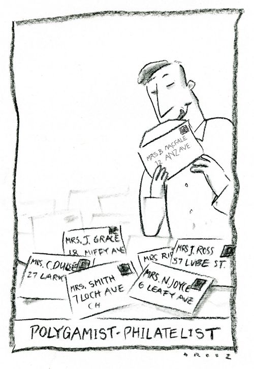 Polygamist - philatelist.