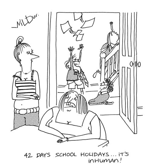 '42 days school holidays, it's inhuman!'