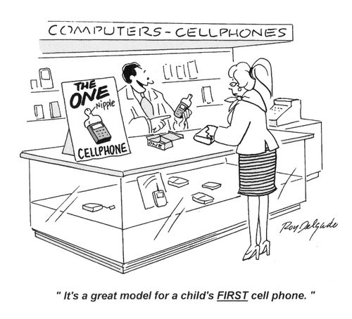 'It's a great model for a child's first cell phone.'