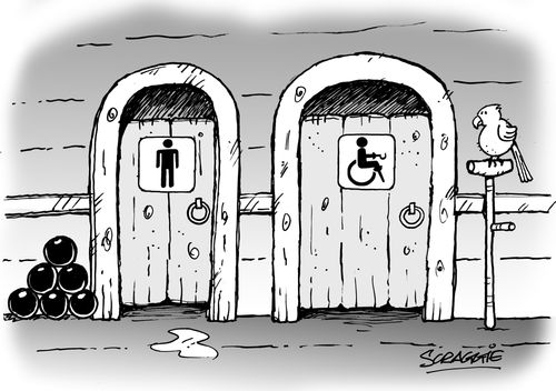 Pirate toilet.