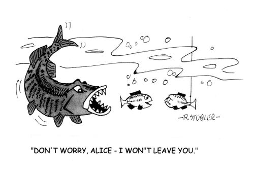 'Don't worry, Alice. I won't leave you.'