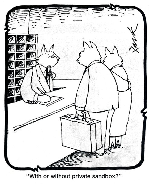 'With or without private sandbox?'