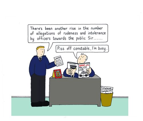 There's been another rise in the number of allegations of rudeness and intolerance...